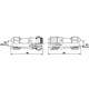 Connector and socket SP/SD20-14P waterproof for cable