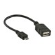 Redukcia OTG USB 2.0 A - Micro USB B VALUELINE VLMP60515B0.20