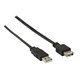 Kábel 1x USB 2.0 A konektor - 1x USB 2.0 A zdierka 2m VALUELINE VLCP60010B20