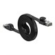 Kabel UTP RJ45/RJ45 Cat5 1,5m BASEUS plochý Black