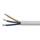 Kabel 3x1,5mm2 kulatý 230V H05VV-F (CYSY)