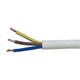 Kábel 3x0,75mm2 guľatý 230V H05VV-F (CYSY), balenie 100m