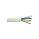 Phone cable 6 cond. white,100m