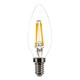 Žárovka LED svíčka E14 4W RETLUX RFL 220 teplá bílá, filament