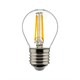 Žiarovka Filament LED E27 4W miniGLOBE teplá biela RETLUX RFL 221