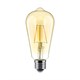 Žárovka Filament LED E27 4W ST64 teplá bílá RETLUX RFL 226 Amber