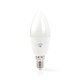 Smart žárovka LED E14 4.5W teplá bílá NEDIS WIFILW10WTE14 WiFi Tuya