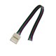 LED strips solderless connector 5050 30,60LED/m-width 10mm with conductor