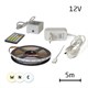 LED strip set 5m 12V 3527 60LED/m IP20 4.8W/m CCT, variable (W+N+C) + LED controller + power supply