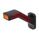 Pozičné LED svetlo (tykadlo) pre nákladné vozne CARCLEVER ľavej červeno-bielo-oranžovej TRL190L
