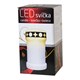 LED náhrobná sviečka biela + batéria ZADARMO