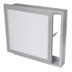 Frame for LED panel 30x120cm silver
