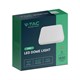 Svítidlo stropní V-TAC VT-8618-N Square 18W