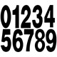 Solar luminaire DPM SBT01B with house number