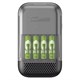 Battery charger GP Charge 10 S491 + 4× AA, ultra-fast