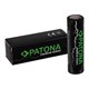 Rechargeable battery 18650 3350mAh Li-Ion 3,7V Premium PATONA PT6515