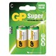 Battery C (R14) alkaline GP Super Alkaline.