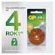Hearing aid batteries GP ZA312 (PR41), 6 pcs.