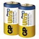Baterie C (R14) alkalická GP Ultra Plus Alkaline  2ks