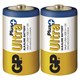 Batéria  D (R20) alkalická GP Ultra Plus Alkaline  2ks