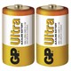 Batéria D (R20) alkalická GP Ultra Alkaline  2ks