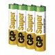 Battery AAA (R03) alkaline GP Super Alkaline  4pcs