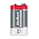 Batéria 6F22 (9V) Zn-Cl REBEL 1ks / blister BAT0082B