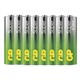 Battery AA (R6) alkaline GP Super 8pcs