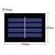 Photovoltaic solar cell 2V/0,4W (panel)
