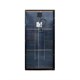 Solární panel 12V/130W monokrystalický shingle celočerný SOLARFAM