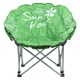 Židle kempingová skládací CATTARA FLOWERS zelená