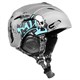Ski helmet SPOKEY ALBERTA gray with graffiti size M