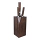 Knife stand ORION Wooden 11x11x23cm