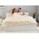 Blanket and 2x pillow DORMEO ADAPTIVE GO CREAM set for double bed 200 x 200 cm