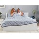 Blanket and 2x pillow DORMEO ADAPTIVE GO GREY double bed set 200x200cm