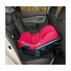 Protective pad under the car seat JUNIOR Artificial Leather SIXTOL black