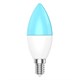 Smart LED žiarovka E14 5W RGB CCT WOOX R9075/2pack WiFi Tuya sada 2ks