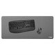Mouse and keyboard pad YENKEE YPM 9040GY Office XXL