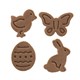 Easter cookie cutter set ORION 4pcs