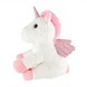 Children's plush unicorn with wings TEDDIES 38cm