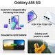 Telefon SAMSUNG Galaxy A55 (A556) 5G 8/128GB Navy