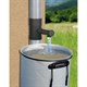 Rainwater collector TES IBCLZ1-100 100mm graphite