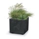 Flowerpot SIERRA SQUARE BETON EFFECT antracit 38,5cm