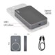 PowerBank EMOS WI 1046 10000mAh Grey