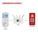 EMOS smart thermostat for socket with 2-in-1 digital timer function with WiFi