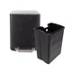 Waste basket ORION Exclusive 6l Black