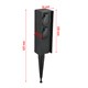 Garden post with drawer DPM FMG0002
