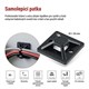 EMOS A2833 30×30mm black 25 pcs.