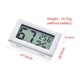 Thermometer and hygrometer FY-11 white