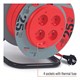 Extension cable on drum - 4 sockets 25m EMOS P19425P